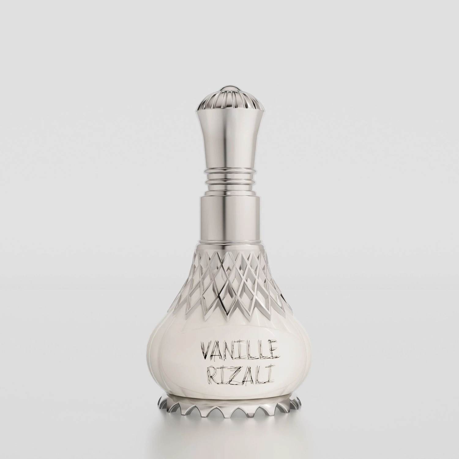 Image of Al-Nuaim Vaniller Rizali Attar Roll On For Men & Women - 9.9ml | Alcohol-Free Floral Attar