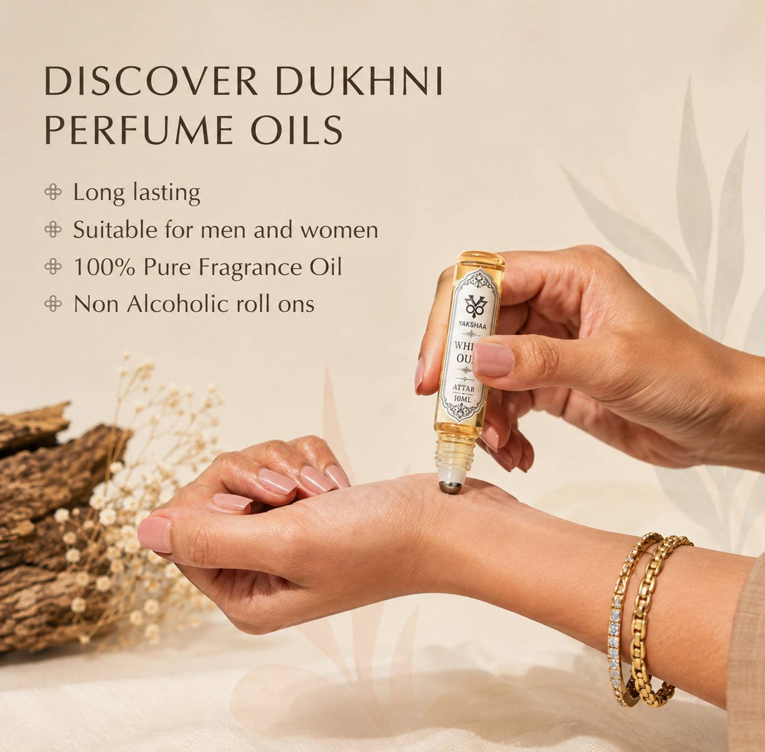 YAKSHAA Premium Attar Combo - 4 Floral Attars - Image 4