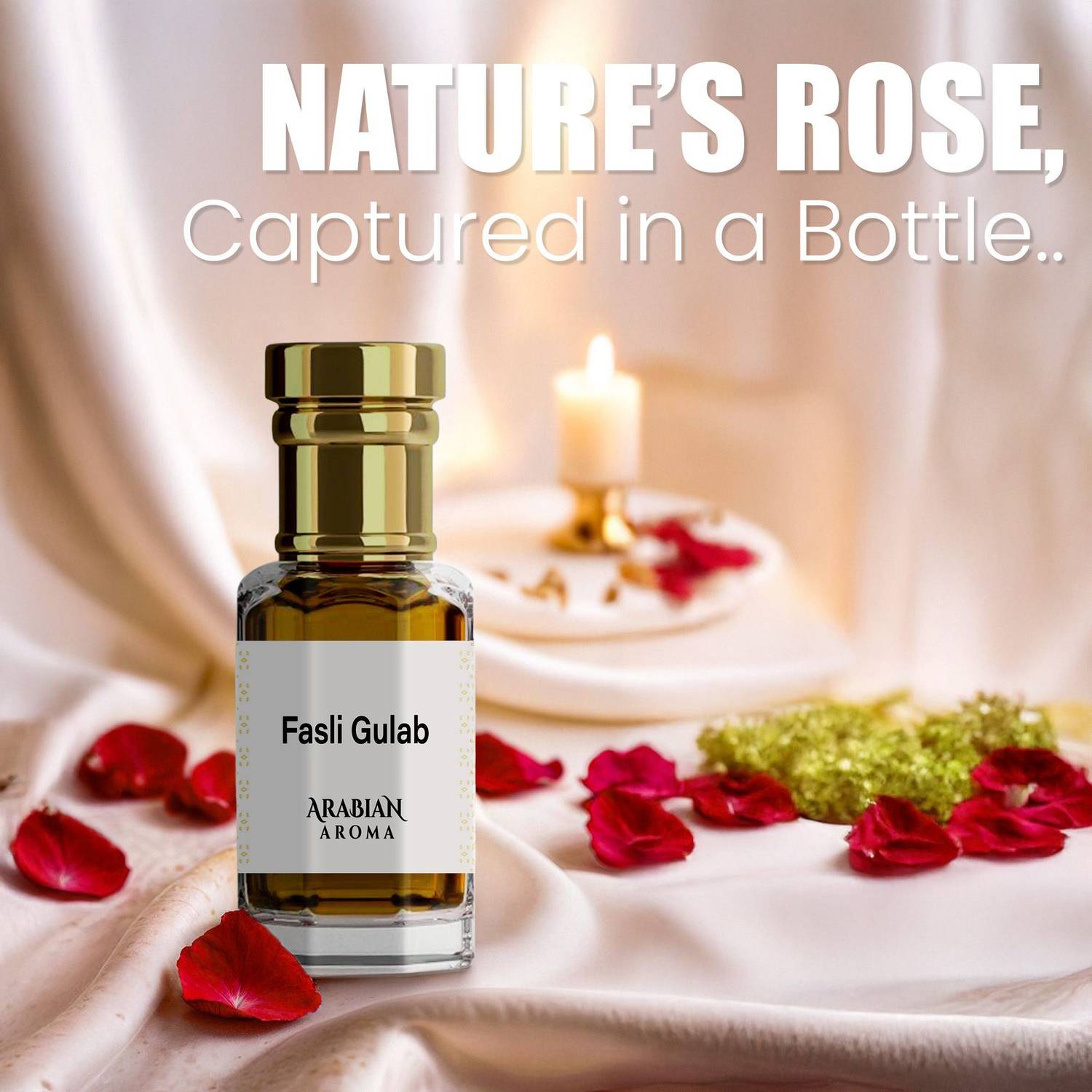 Arabian Aroma Fasli Gulab Floral Attar - Image 2