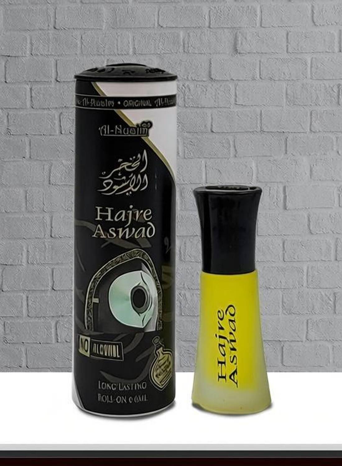 Al Nuaim Brand 100% Original Hajre Aswad 6Ml Great Fragrance Long-Lasting (Unisex) Floral Attar