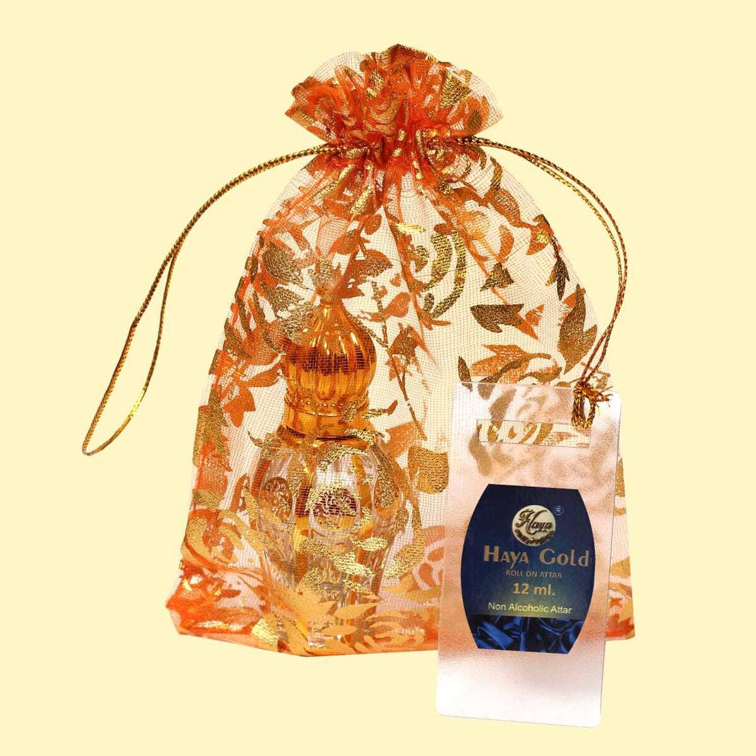 Haya Gold Luxury Floral Attar 12ml - Image 2