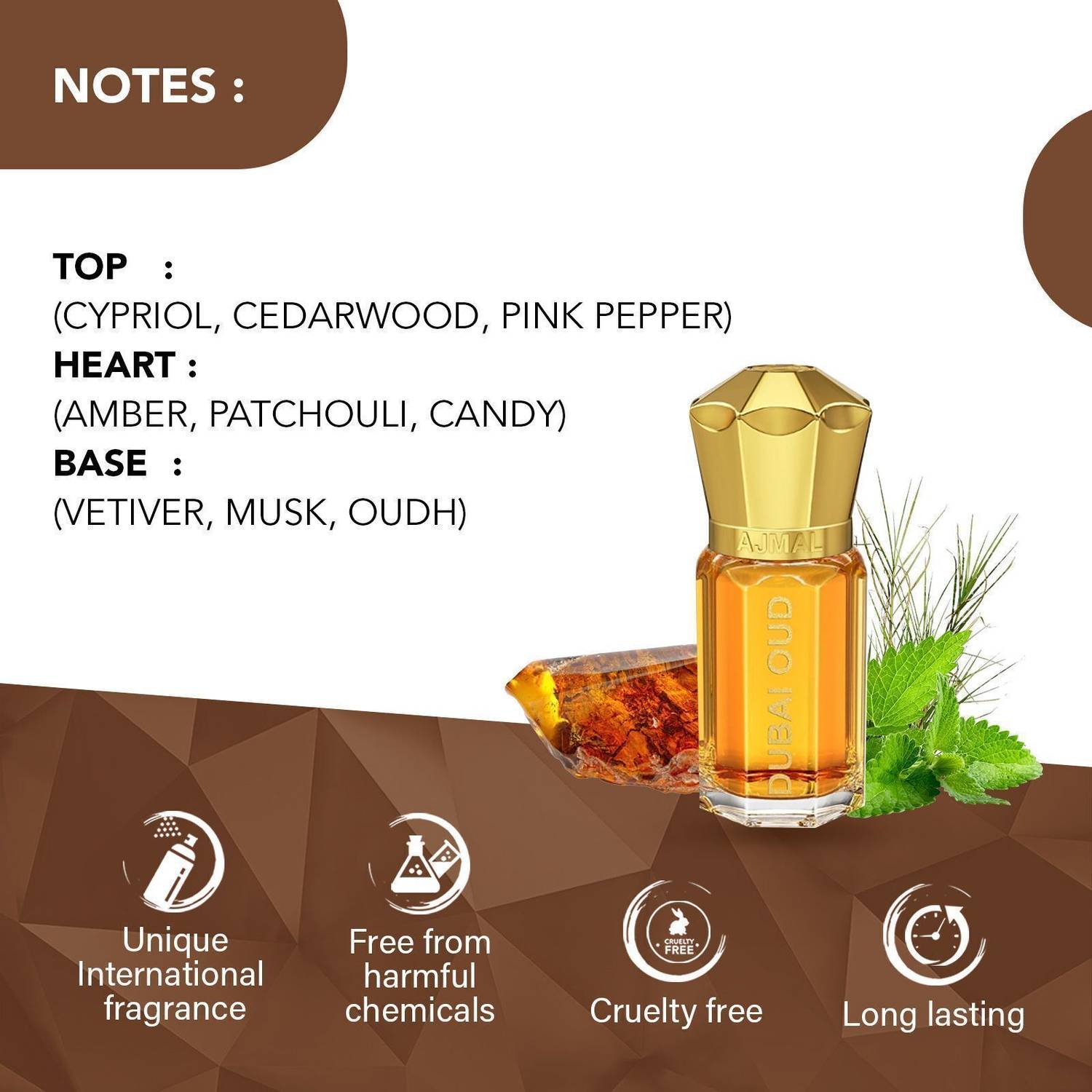 Ajmal Dubai Oud CP 5ml - Image 5