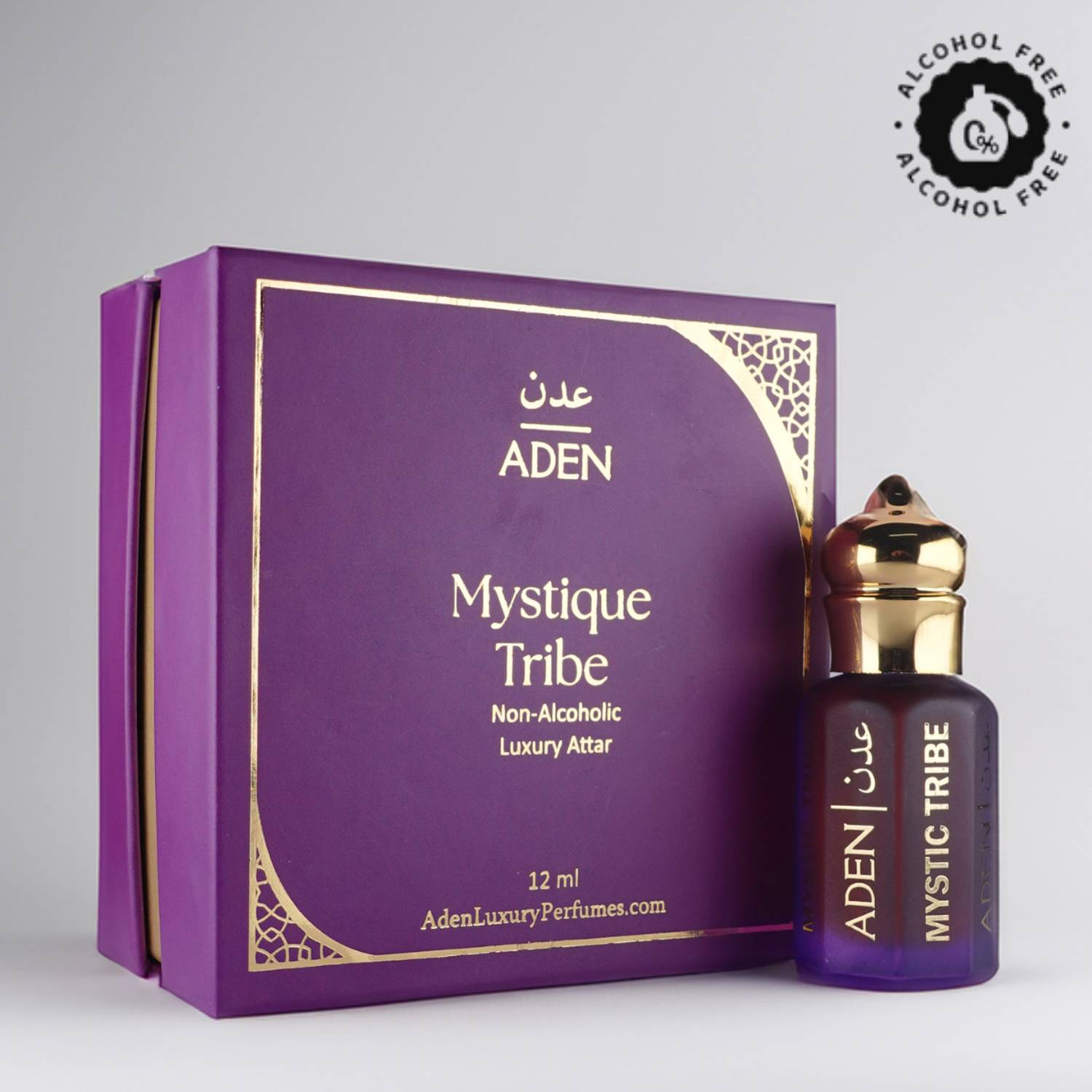 ADEN Mystic Tribe Luxury Attar Perfume - 12ml Floral Attar