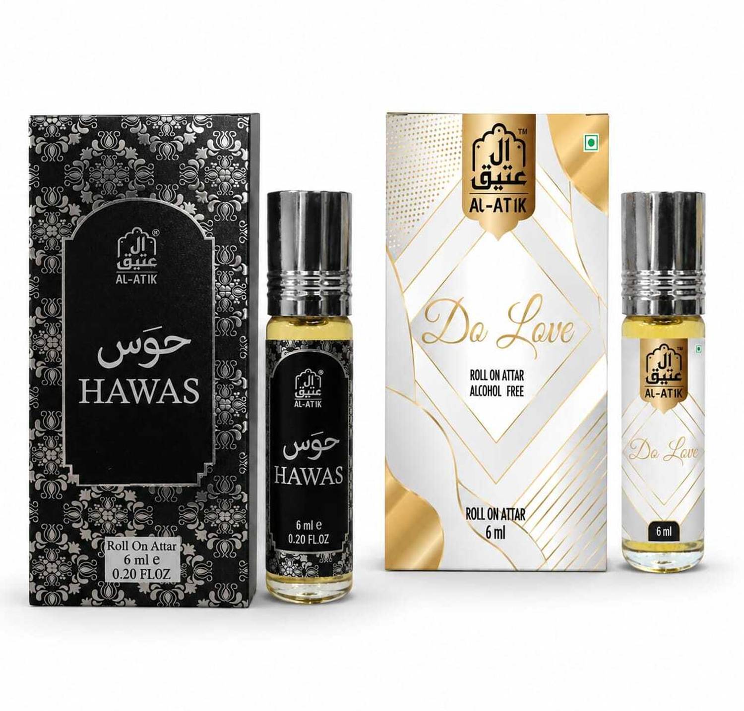 AL-ATIK Hawas & do love Floral Attar - Image 1