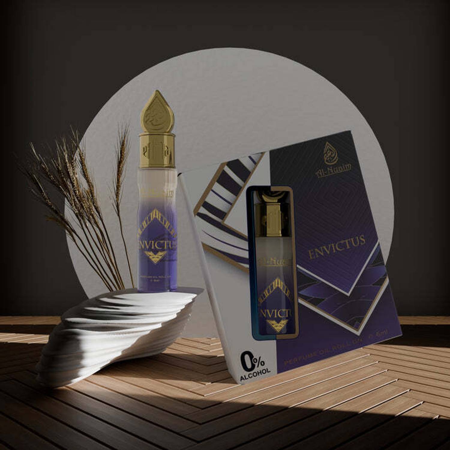Al-Nuaim Envictus Alcohol Free Attar Oil Perfume - Image 1