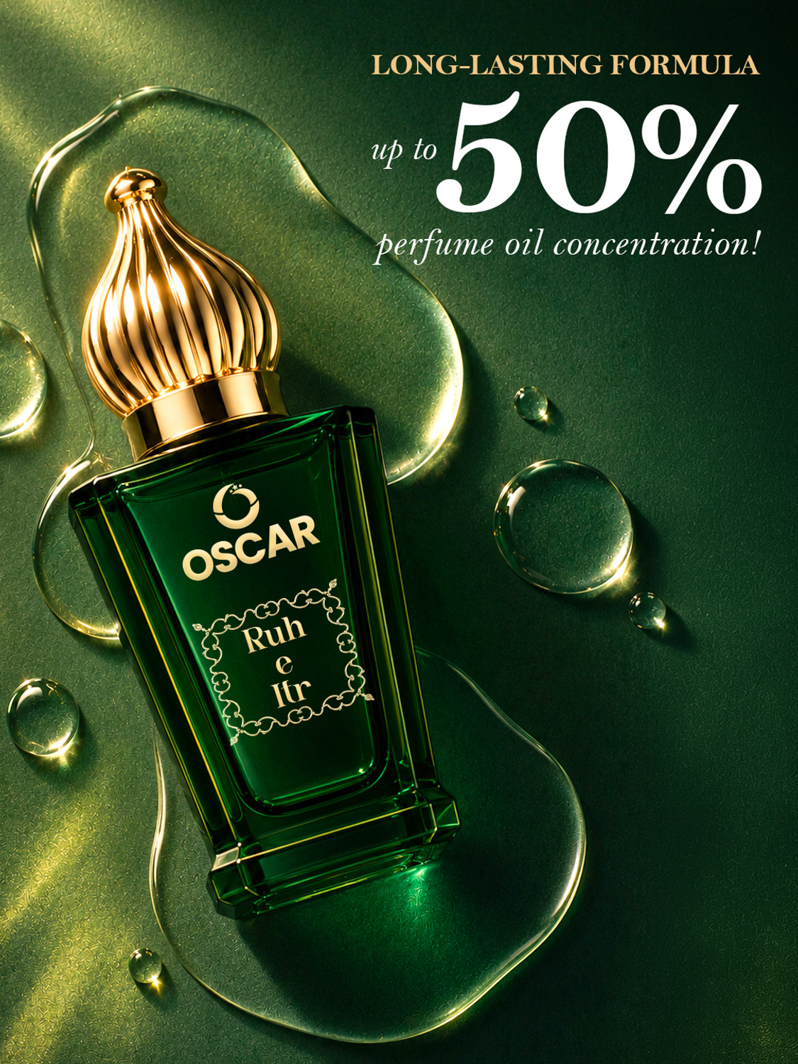 Image of Oscar Ruh-e-Itr Attar For Men | Strong Fragrance | Non-Alcoholic Roll-On Floral Attar