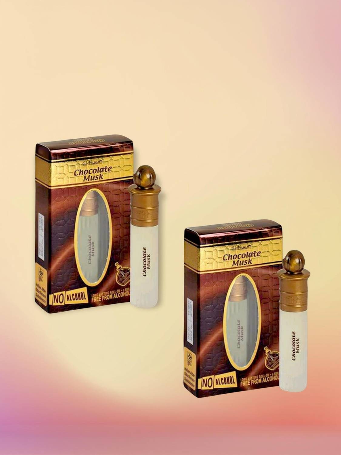 Al-Nuaim CHOCOLATE MUSK 6ML(PACK OF 2) Floral Attar