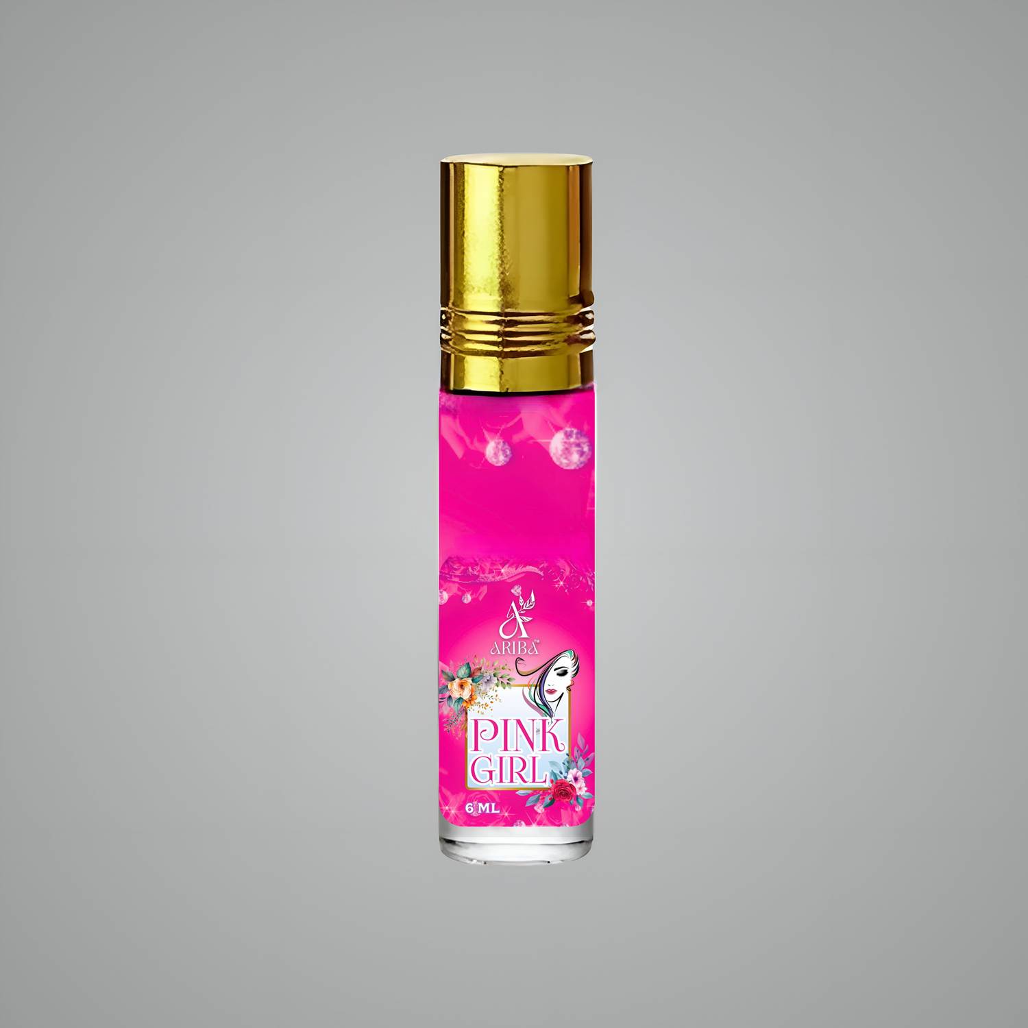 Ariba PINK GIRL 6ML Great Fragrance Long-Lasting (Unisex) Floral Attar