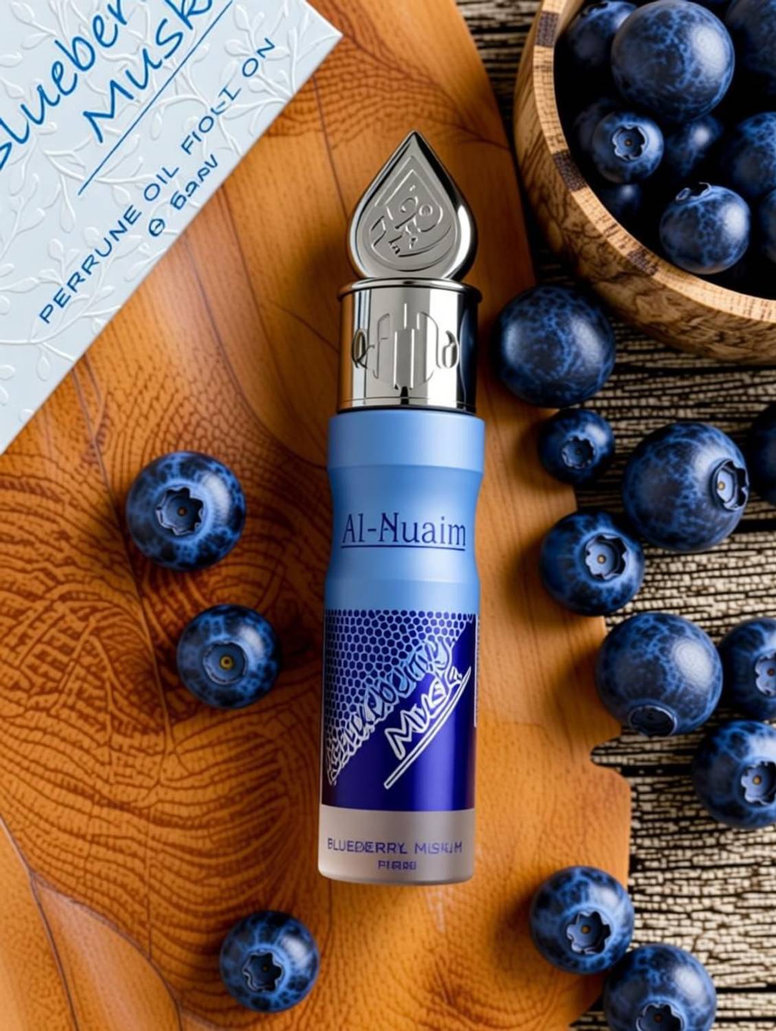 Al Nuaim Blueberry Musk Floral Attar - Image 3