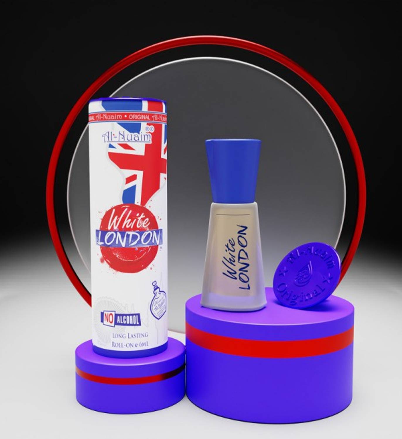 Al-Nuaim White London 6 ml Attar Roll-On - Image 1