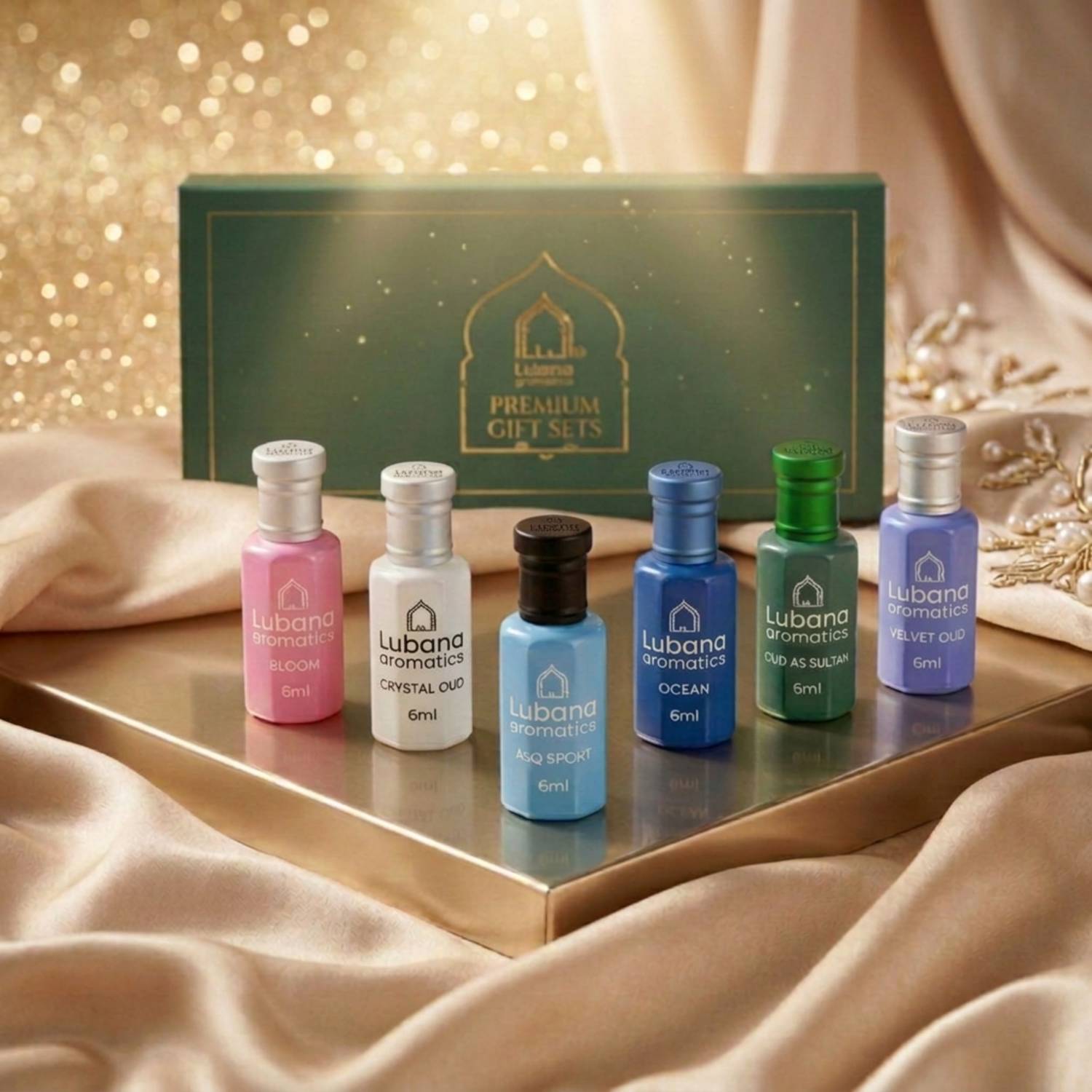 LUBNA AROMATICS Premium Attar Perfume Pack of 6 · 6 ml (36 ml total) - Image 4