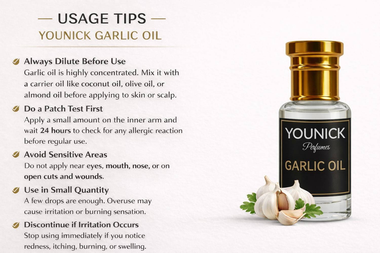 YOUNICK Garlic Oil 6ml - Image 2