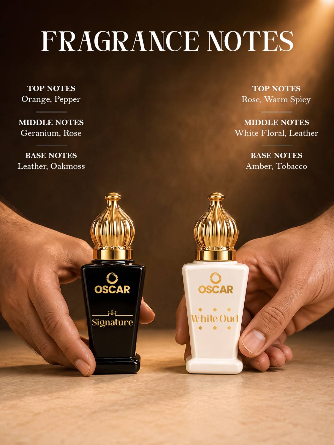 Oscar Attar Gift Set 4x12ml Floral Pack of 4 · 12 ml (48 ml total) - Image 3