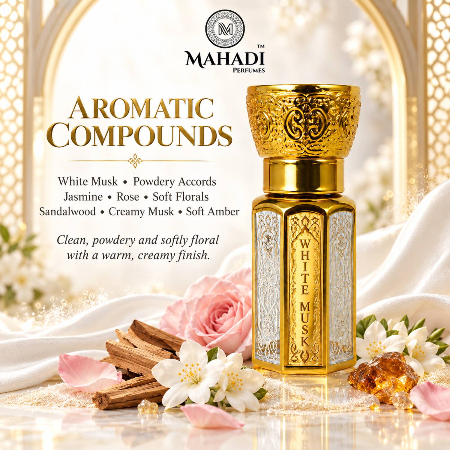 Mahadi White Musk Attar - Image 3