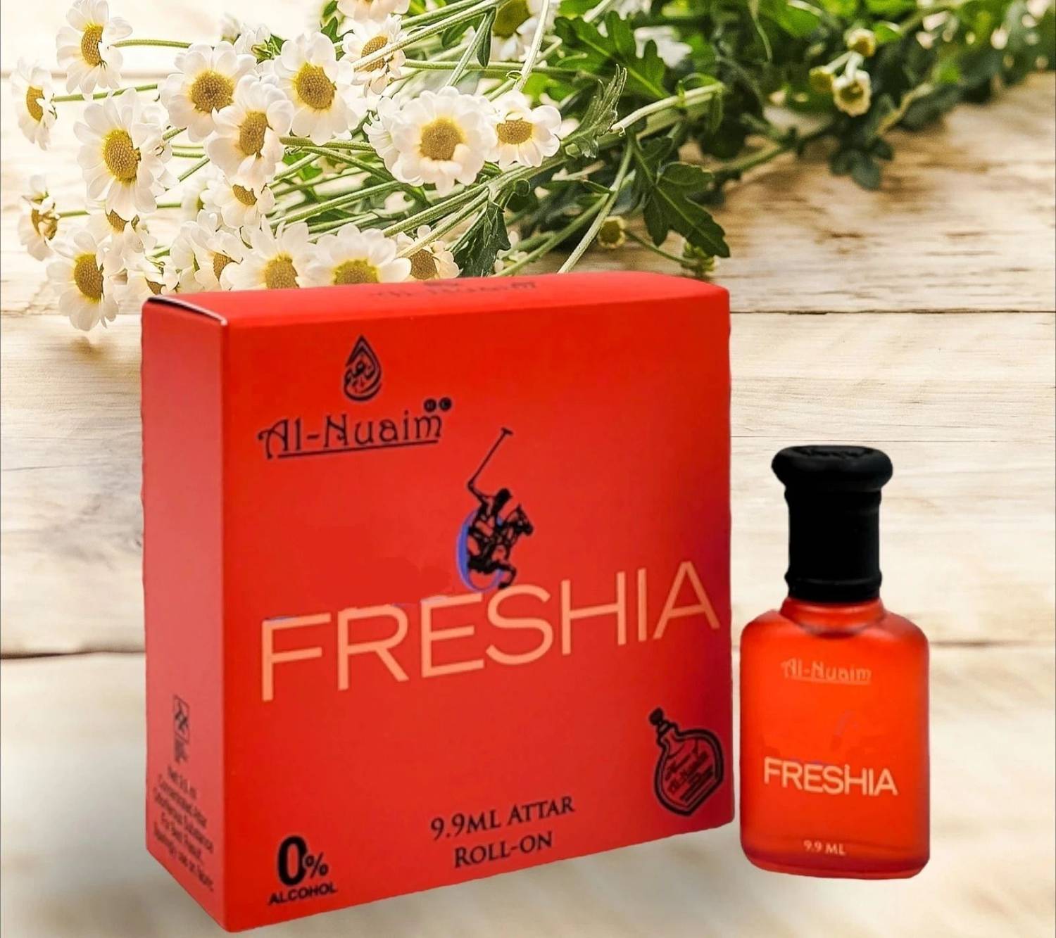 Alnuaim POLO FRESHIA 9.9ML(PACK 1) Floral Attar