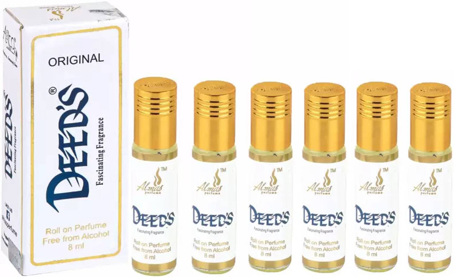 Almas 8ml Floral Attar Pack of 1 - Image 2