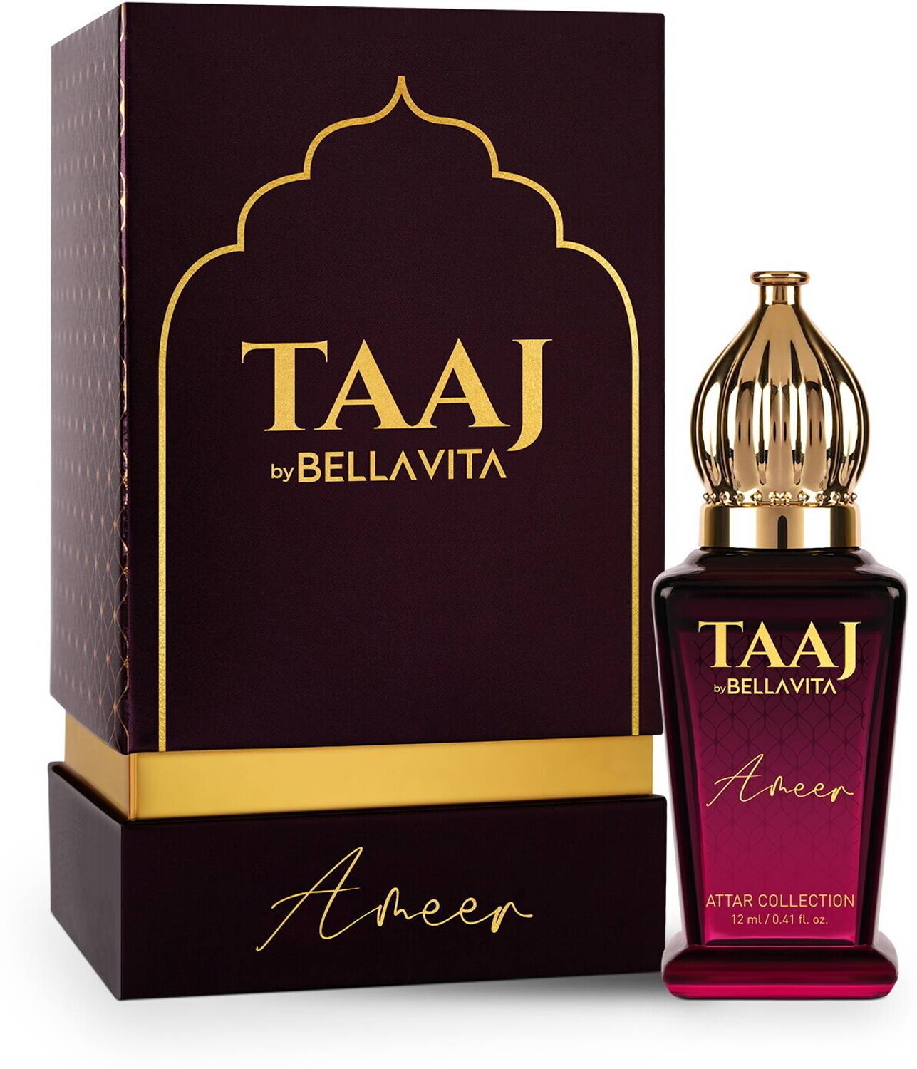 BELLAVITA TAAJ Ameer 12 ml Attar - Image 1