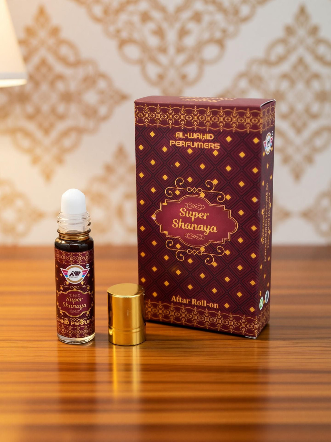 Image of al-wahid Supper Shanaya Premium Attar| Unisex Non-Alcoholic Roll-On| Floral Attar