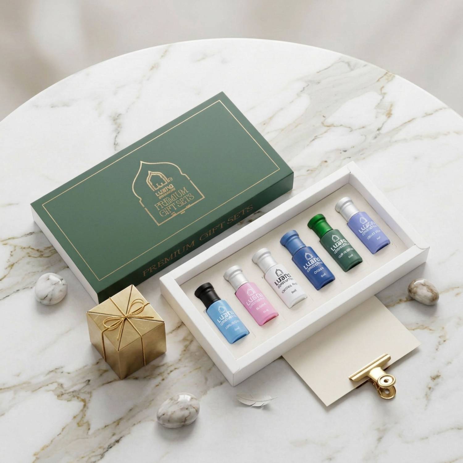 LUBNA AROMATICS Premium Attar Perfume Pack of 6 · 6 ml (36 ml total) - Image 1