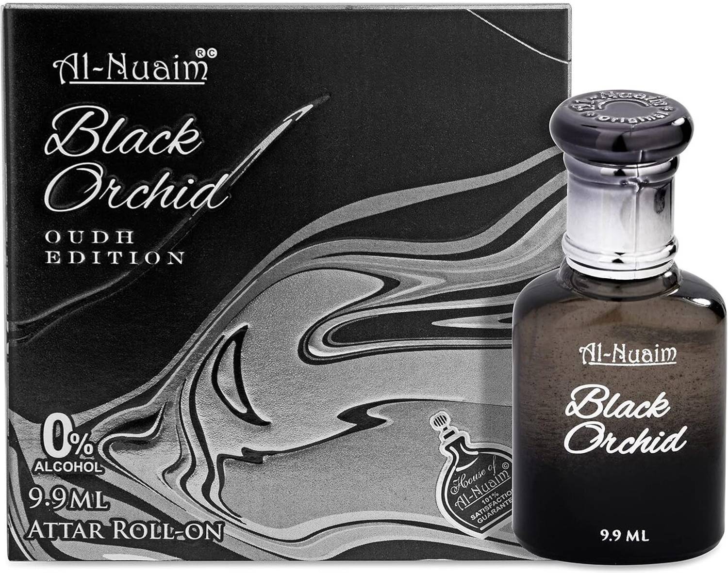 Al Nuaim Black Orchid 9.9ml Long Lasting Fragrance For Men & Women Floral Attar