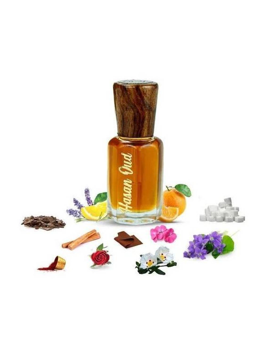 Hasan Silk Oud Attar Rich Oud & Sandalwood - Image 1