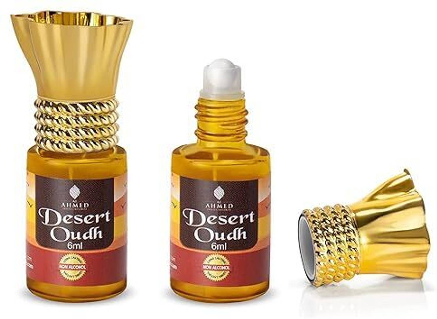 Al Ahmed Premium Desert Oudh Attar 6ml - Image 2