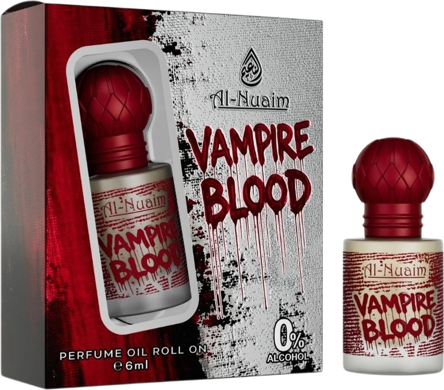Al-Nuaim Vampire Blood Attar Dark Rose Fragrance Oil - Image 1