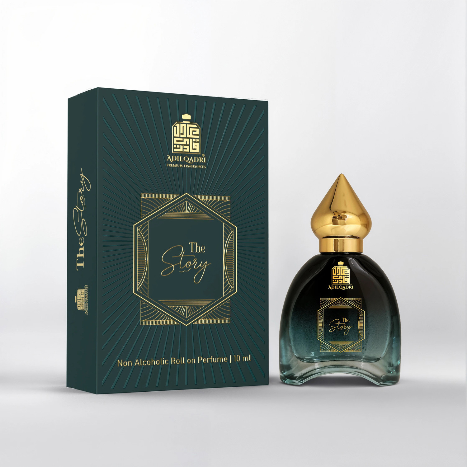 Image of Adilqadri The Story Attar For Men & Women | French Scent | Non Alcoholic Long Lasting 10ml Floral Attar