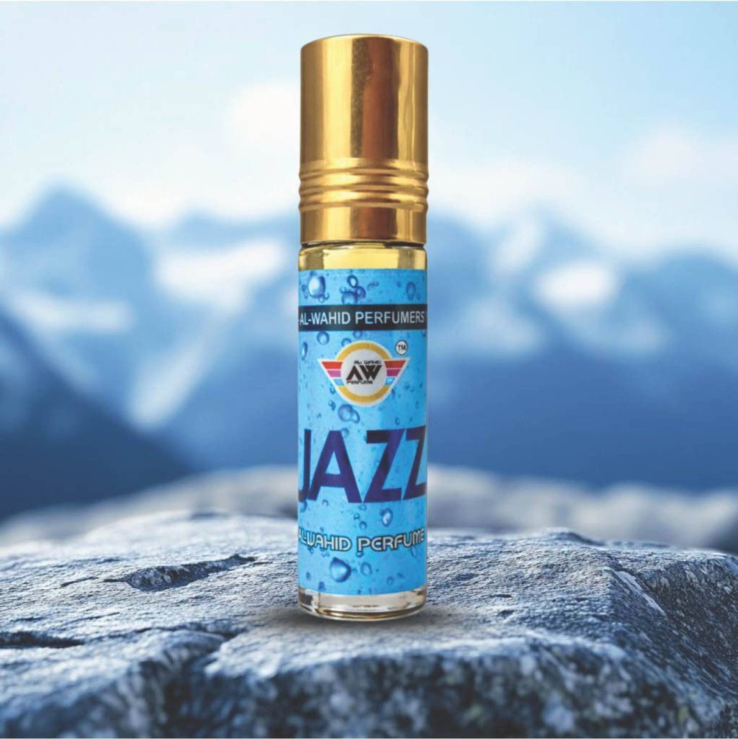 al-wahid Jazz Blue Floral Attar - Image 2