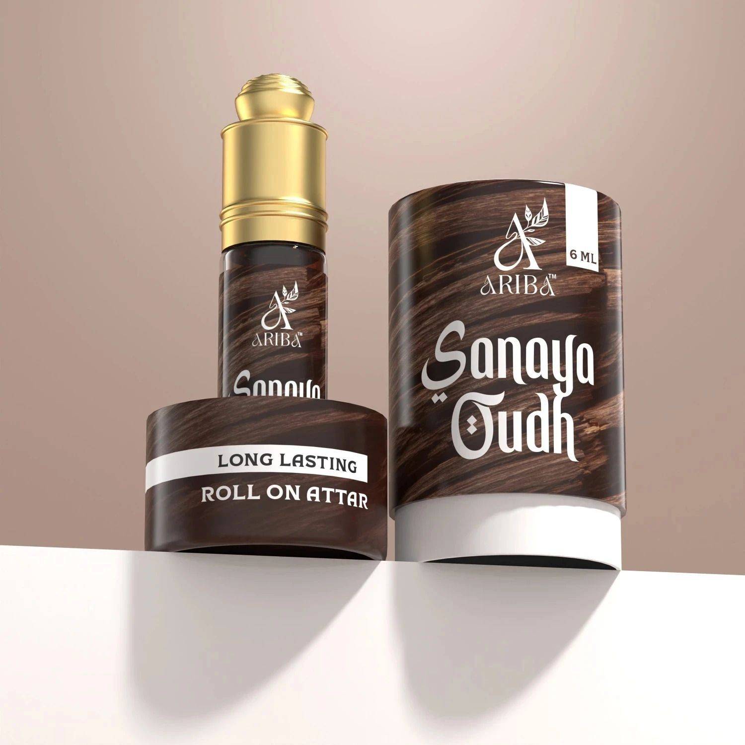 Ariba ARIBA_ Non-Alcoholic, Unisex Roll-on 6ml Floral Attar (Floral, Spicy, oudh) Floral Attar