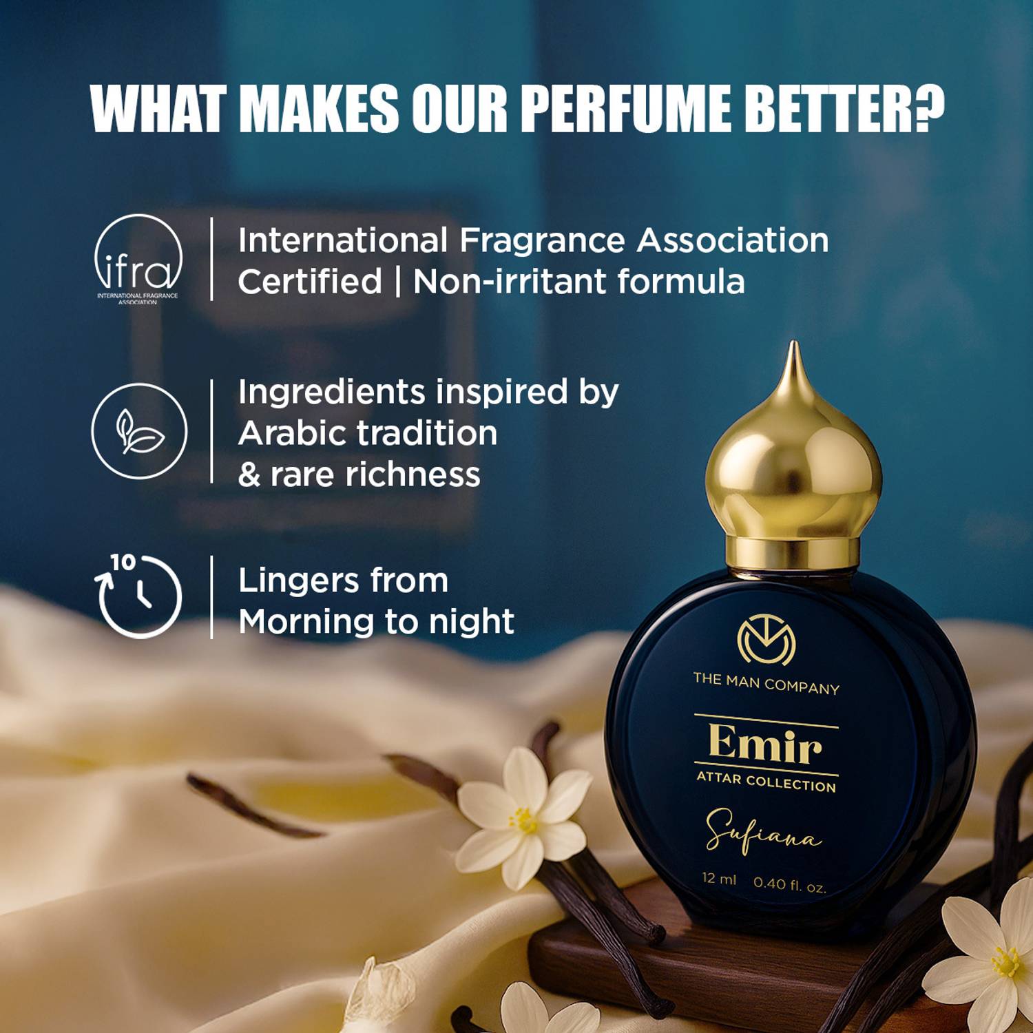 THE MAN COMPANY Sufiana Emir Attar Perfume - Image 5