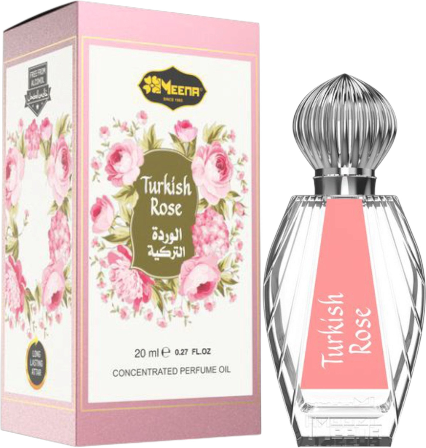 Image of MEENA TURKISH ROSE (PACK OF 1) Floral Attar