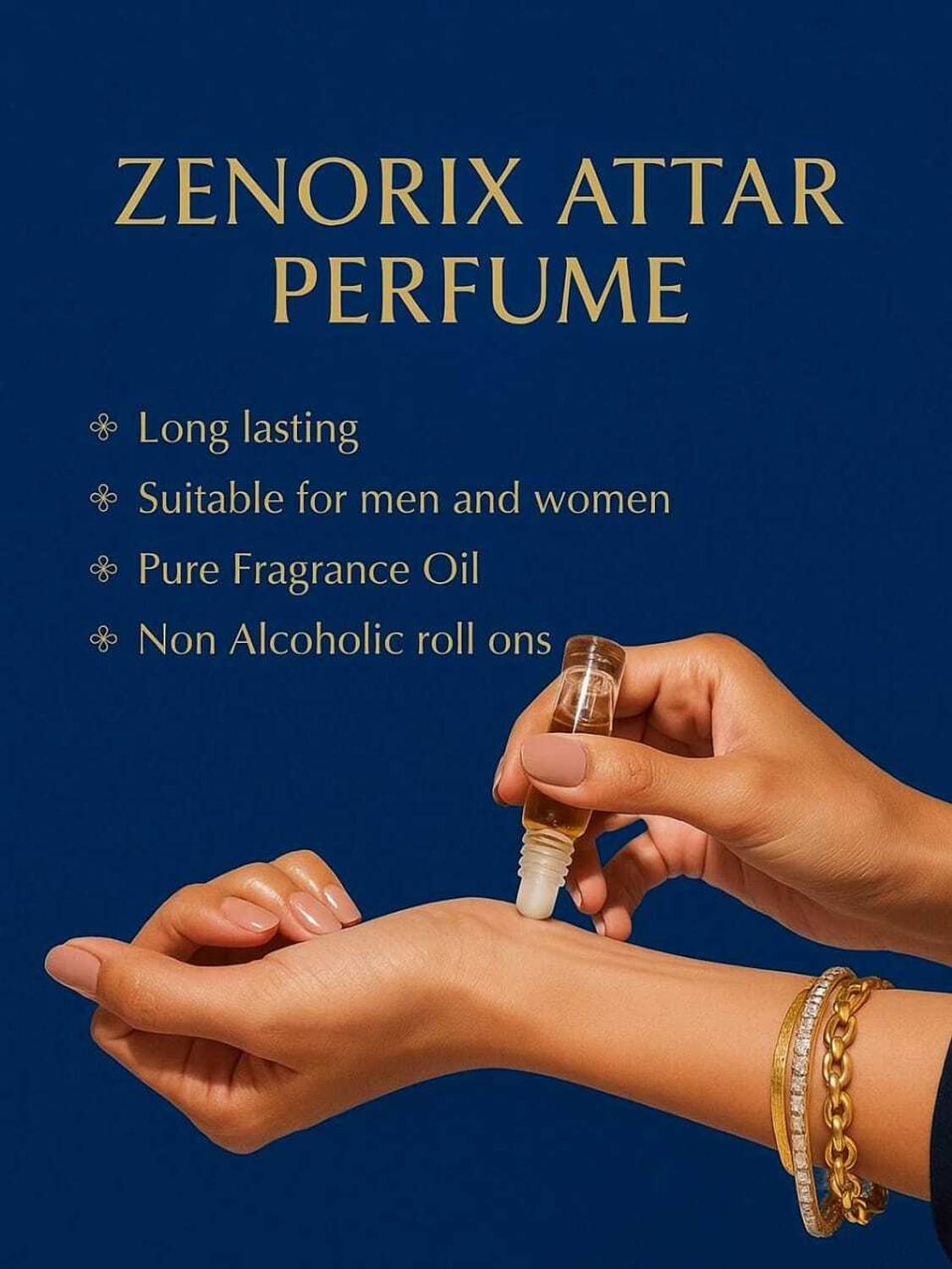 Zenorix Jannatul Firdaus White Oud Attar Perfume - Image 2