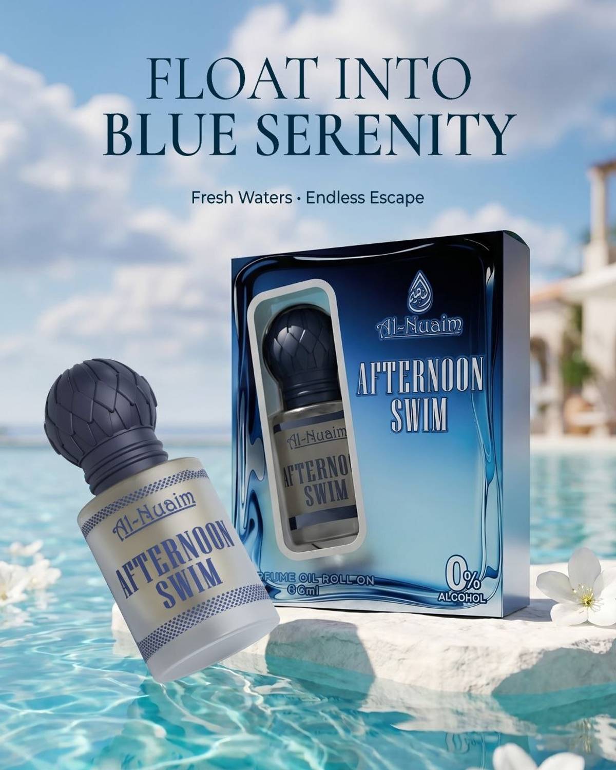 Al-Nuaim Afternoon Swim Blue Aquatic Attar - Image 3