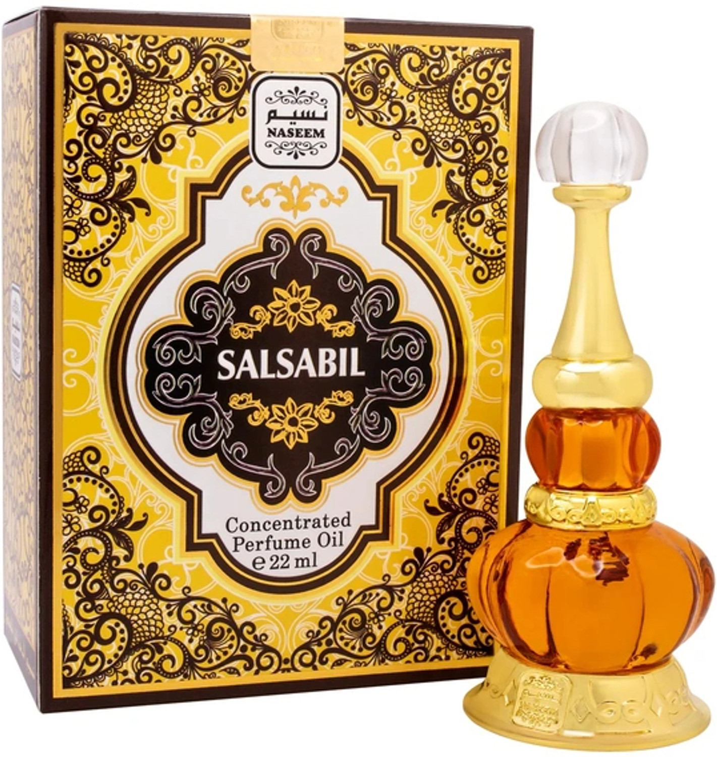 Image of NASEEM Salsabil Attar / Alcohol-Free, Long-Lasting Perfume Oil For Men & Women (22 ML) Floral Attar