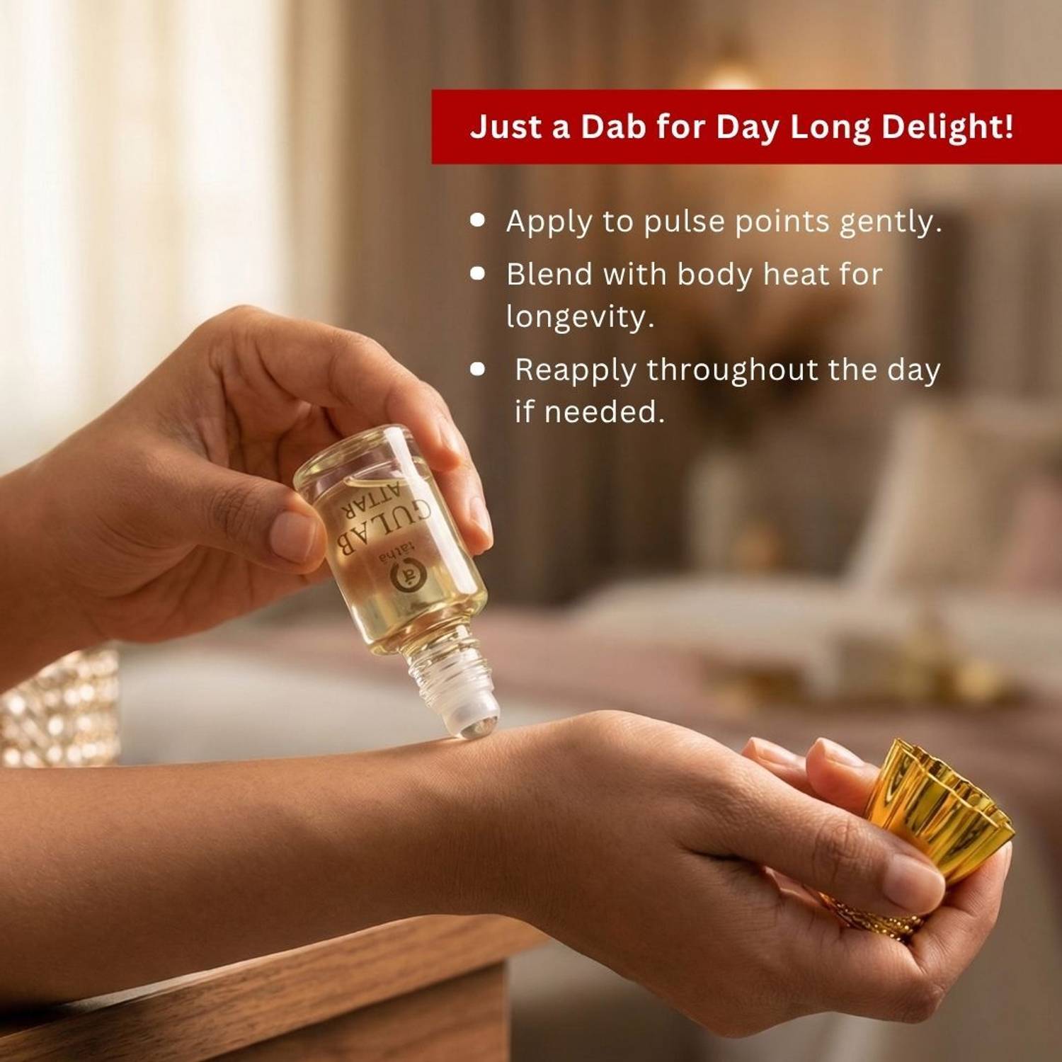 Tatha Pure Gulab Attar Long-Lasting Fragrance - Image 4
