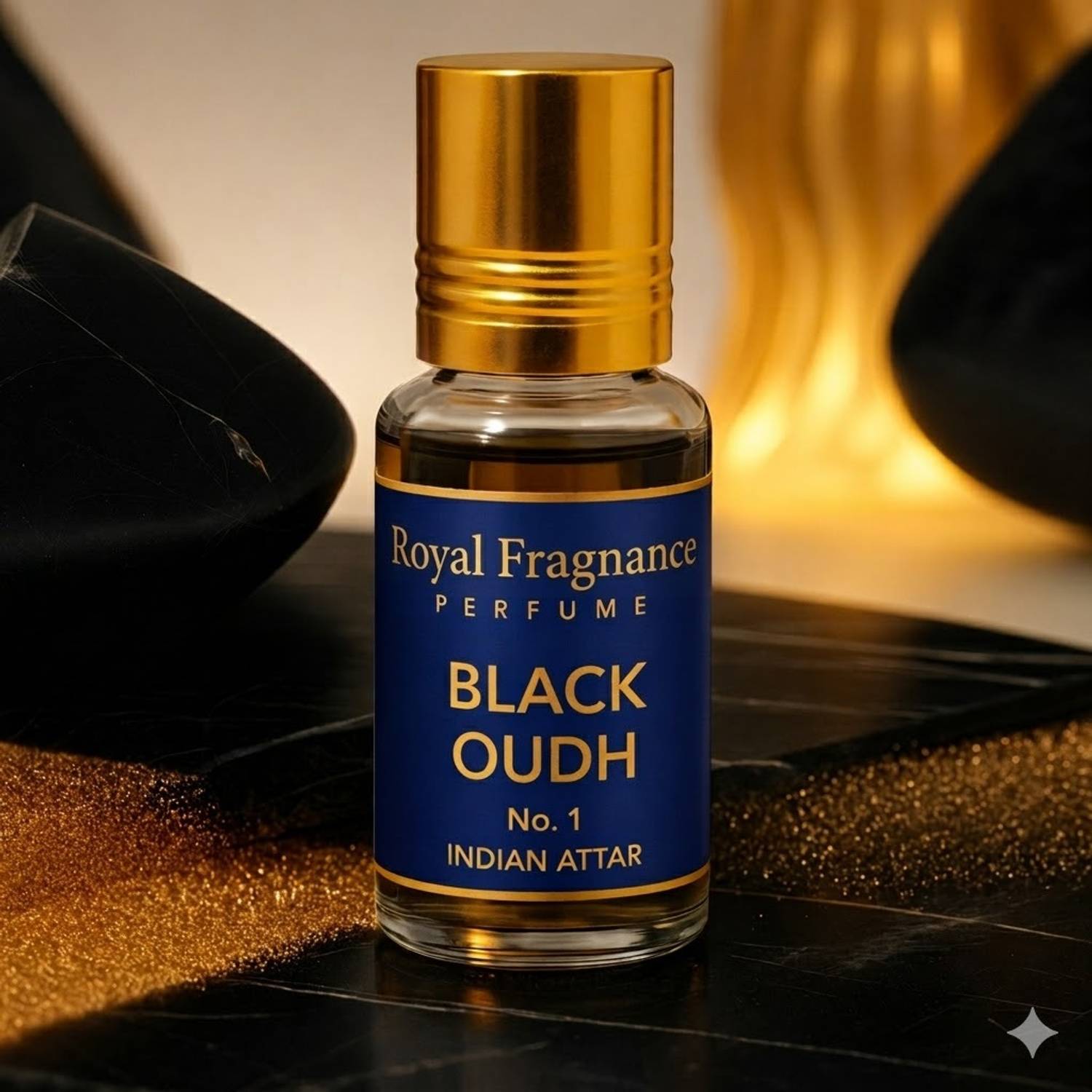 Royal Fragrance Black OUD Floral Attar 10 ml - Image 1