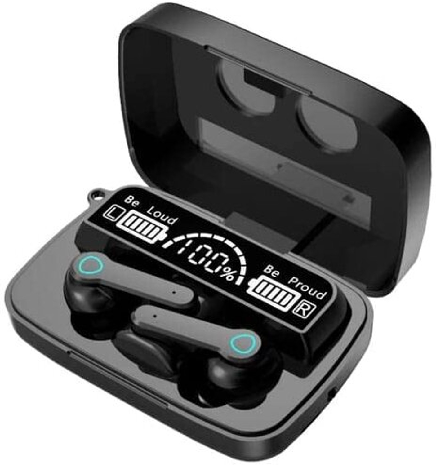 Image of GWALBROS Earbuds M19 PRO with Power Bank Upto 48Hrs Playback Bluetooth Headset Bluetooth