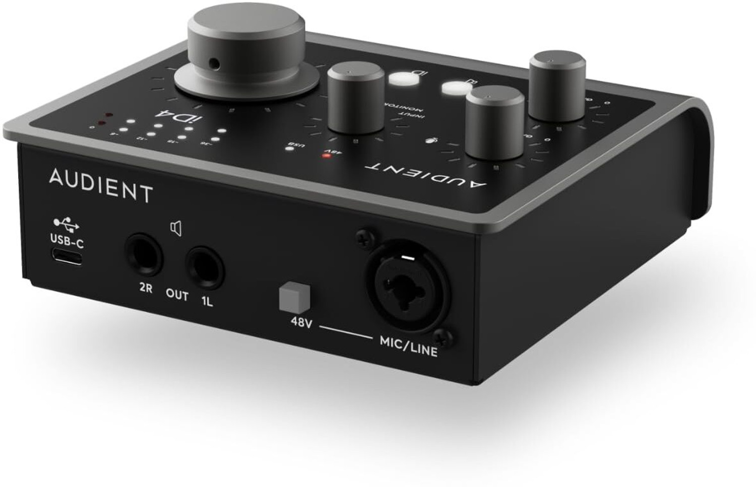 Image of AUDIENT iD4 (MKII) 2in /2out High-Performance USB 3.0 with Console Mic Preamp Audio Interface