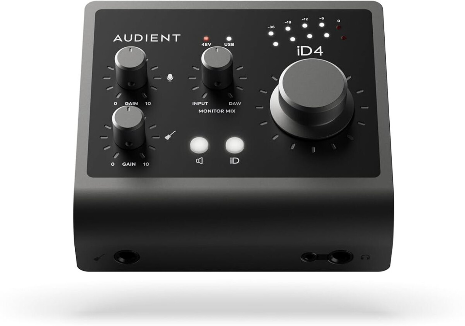 Image of AUDIENT iD4 (MKII) 2in /2out High-Performance USB 3.0 with Console Mic Preamp Audio Interface