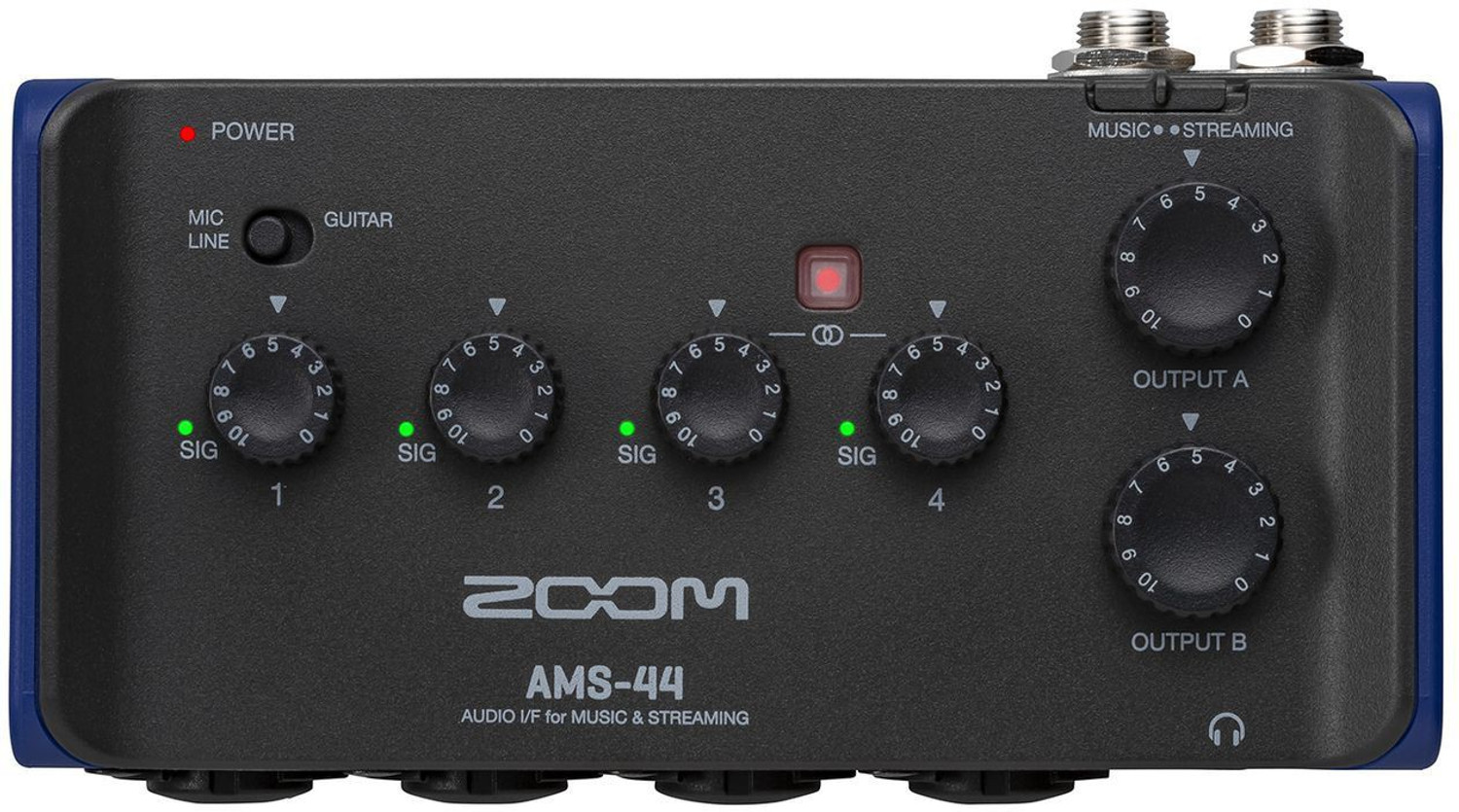 Image of ZOOM AMS-44 | 4-In, 4-Out Audio Interface
