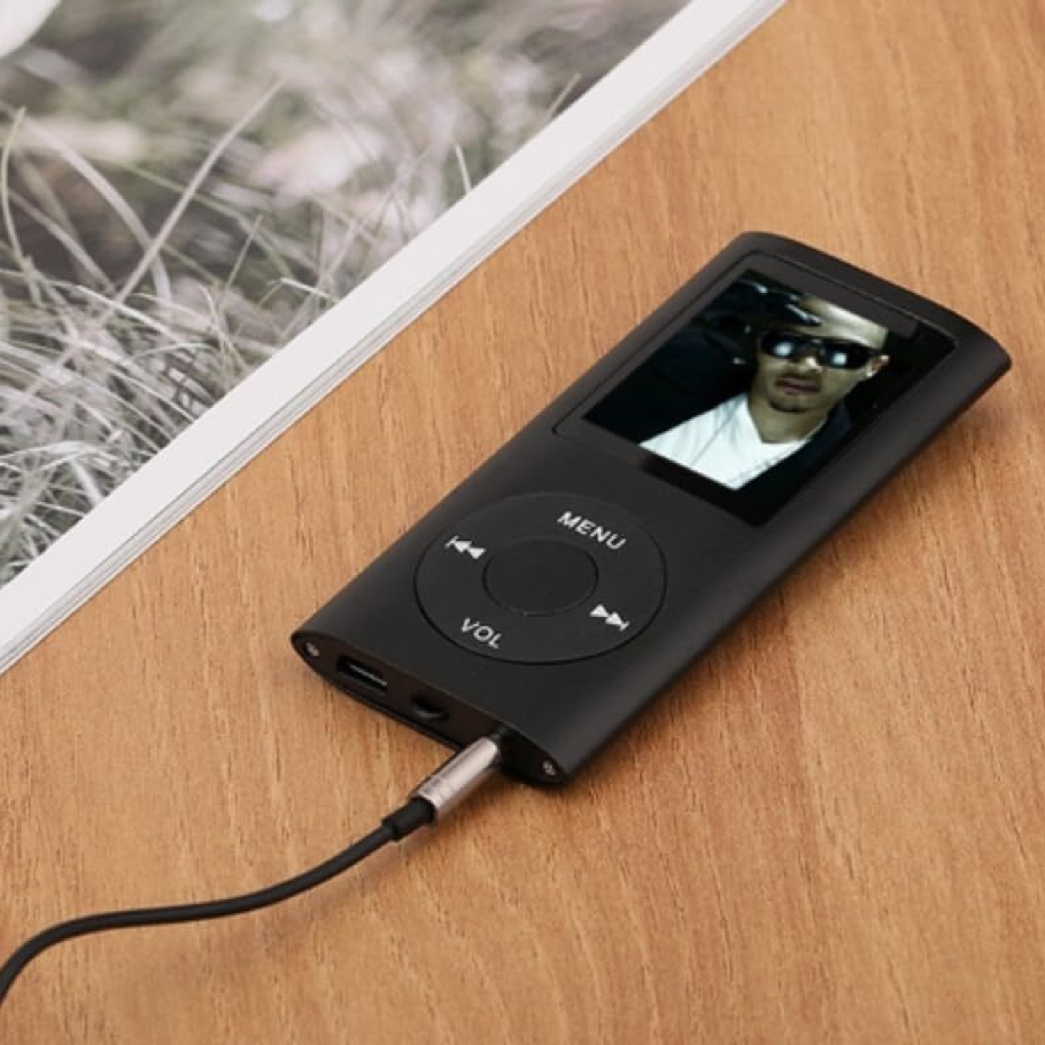 Image of DRUMSTONE Portable Music Player: Enjoy 8 Hours of Playback with This MP3 /MP4 Player MP4 Player