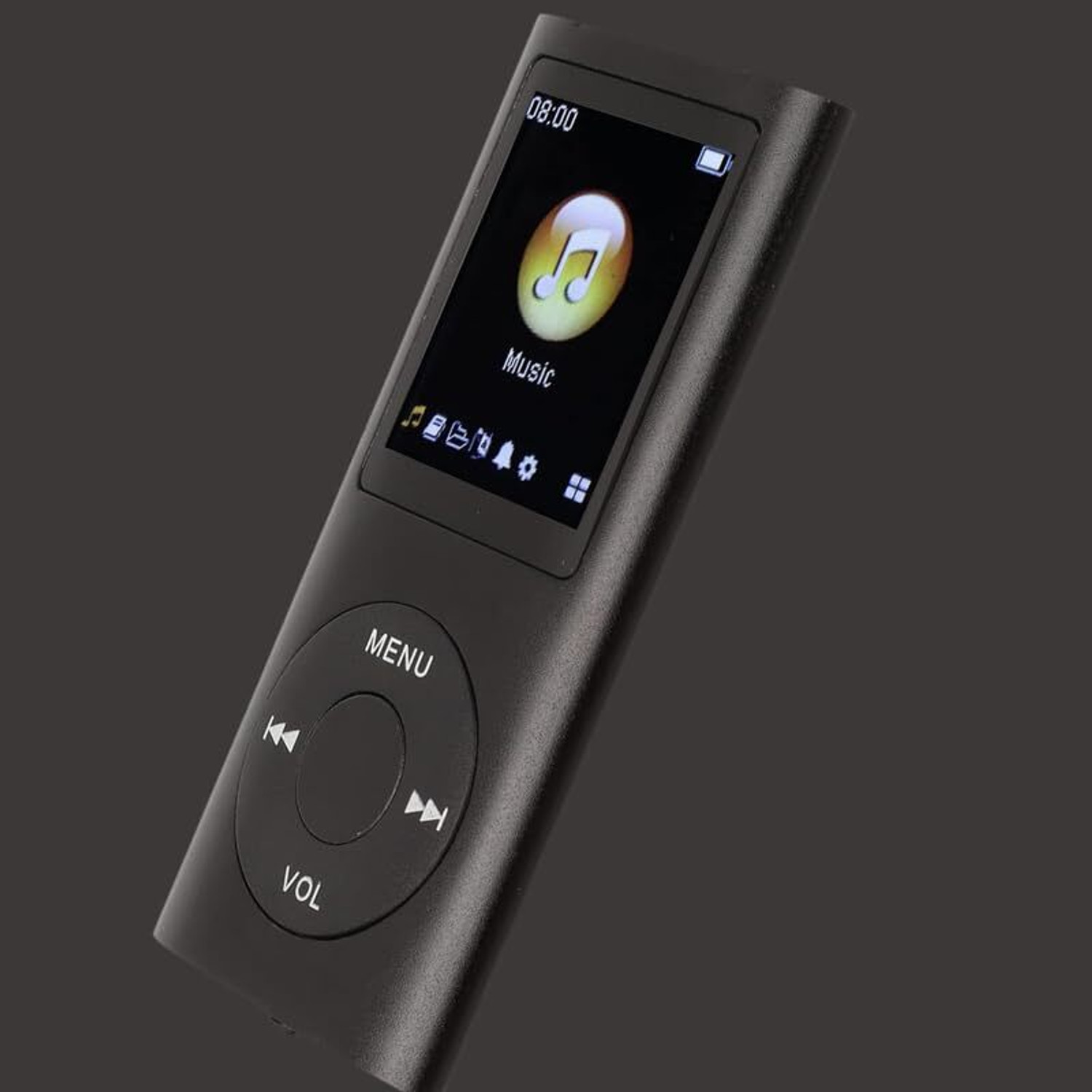Image of DRUMSTONE Portable Music Player: Enjoy 8 Hours of Playback with This MP3 /MP4 Player MP4 Player