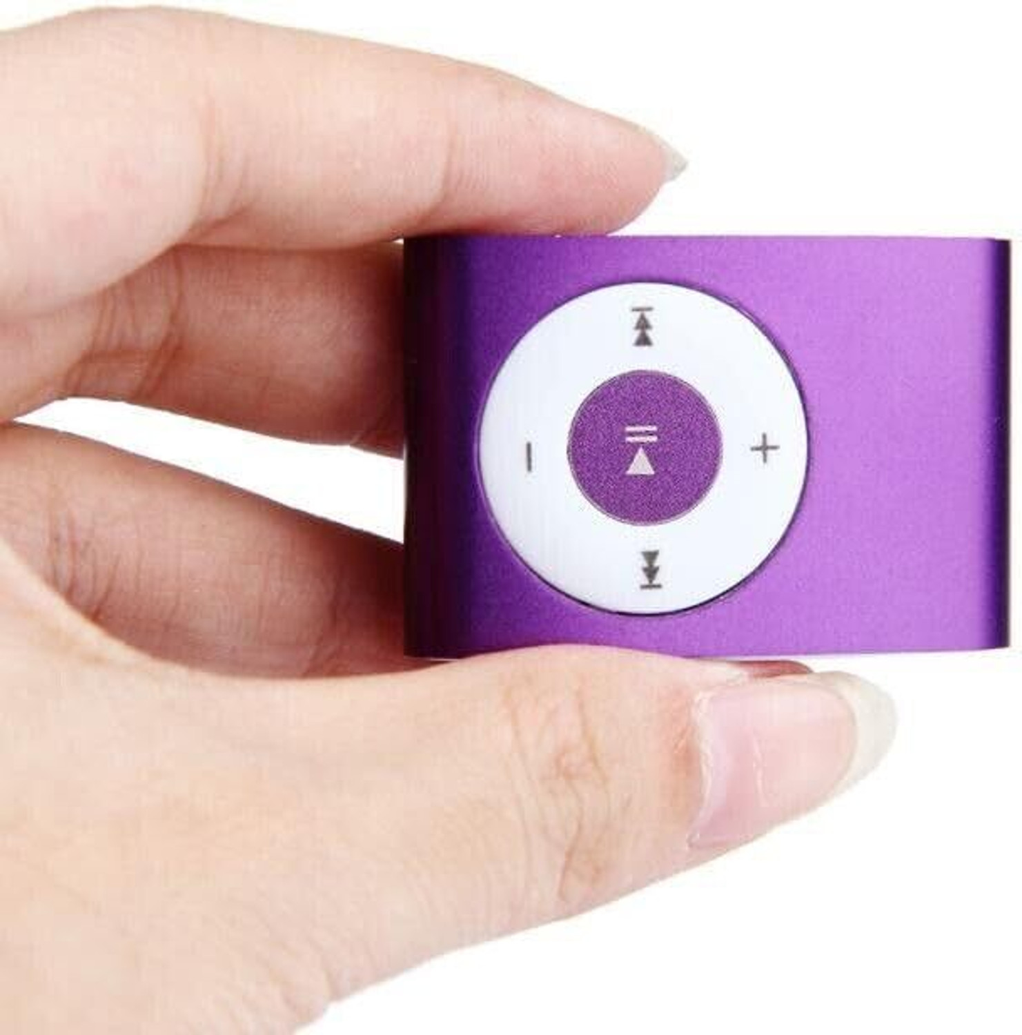 Image of Rhobos Mini Pocket MP3 Music Player with Earphones - Lossless Sound 8 GB MP3 Player