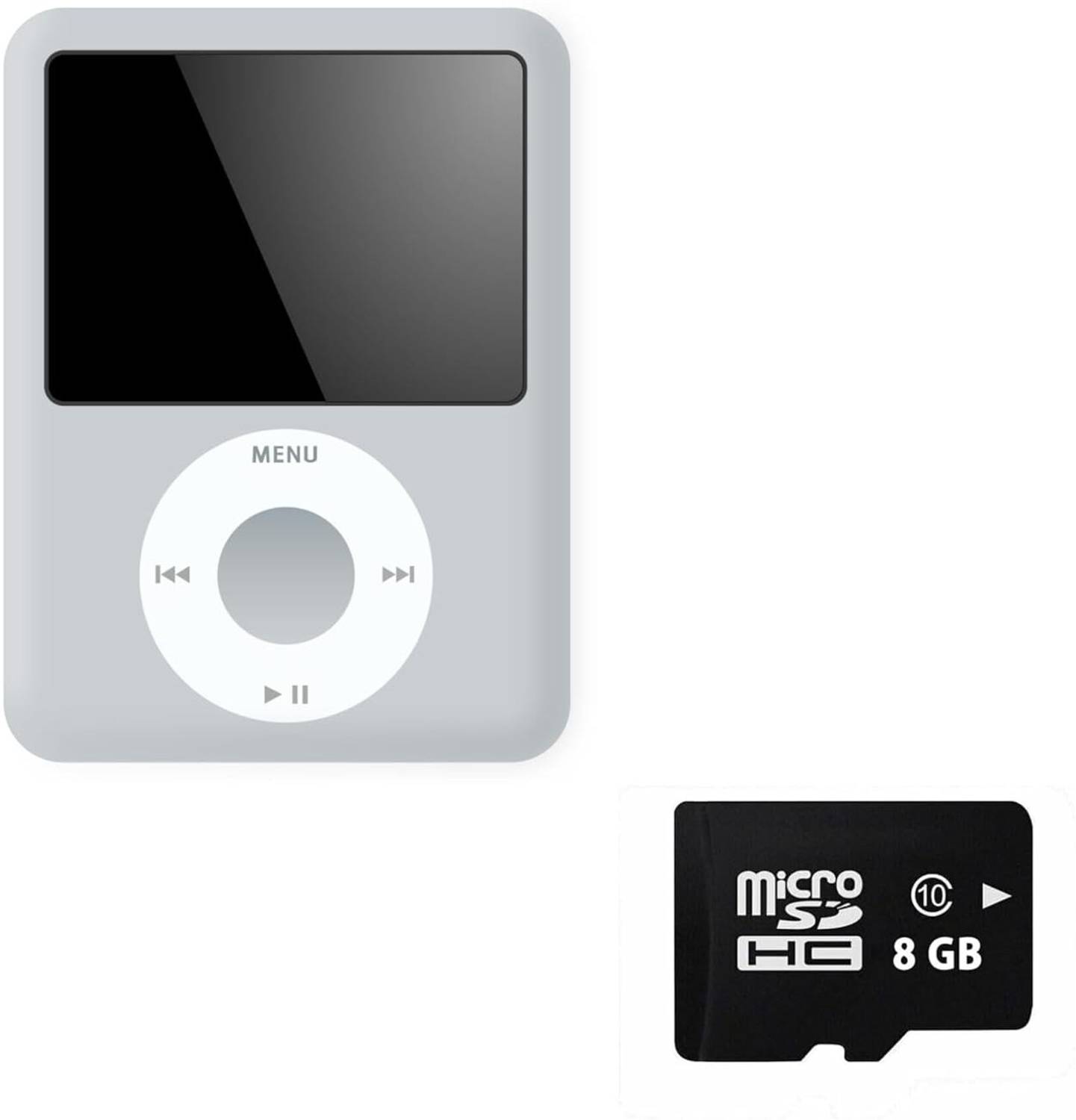 DRUMSTONE Portable MP4 Player 8GB