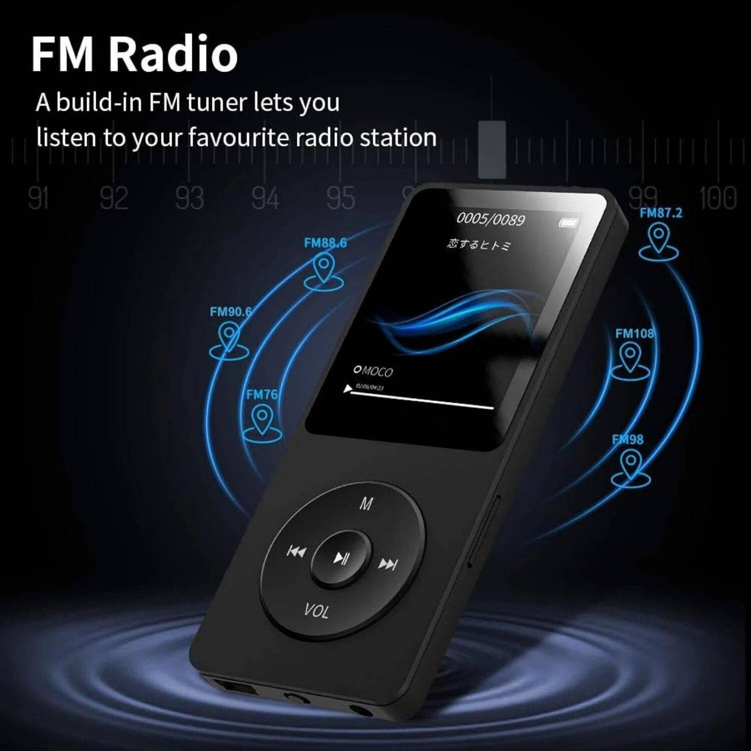 CASON 16GB Mini MP3 Player with Bluetooth - Image 5