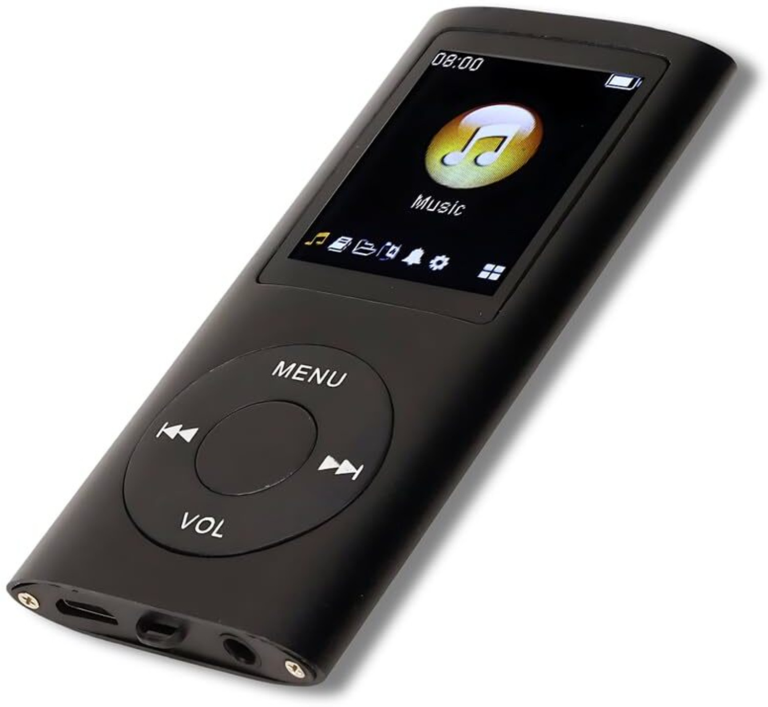 Image of DRUMSTONE Portable Music Player: Enjoy 8 Hours of Playback with This MP3 /MP4 Player MP4 Player