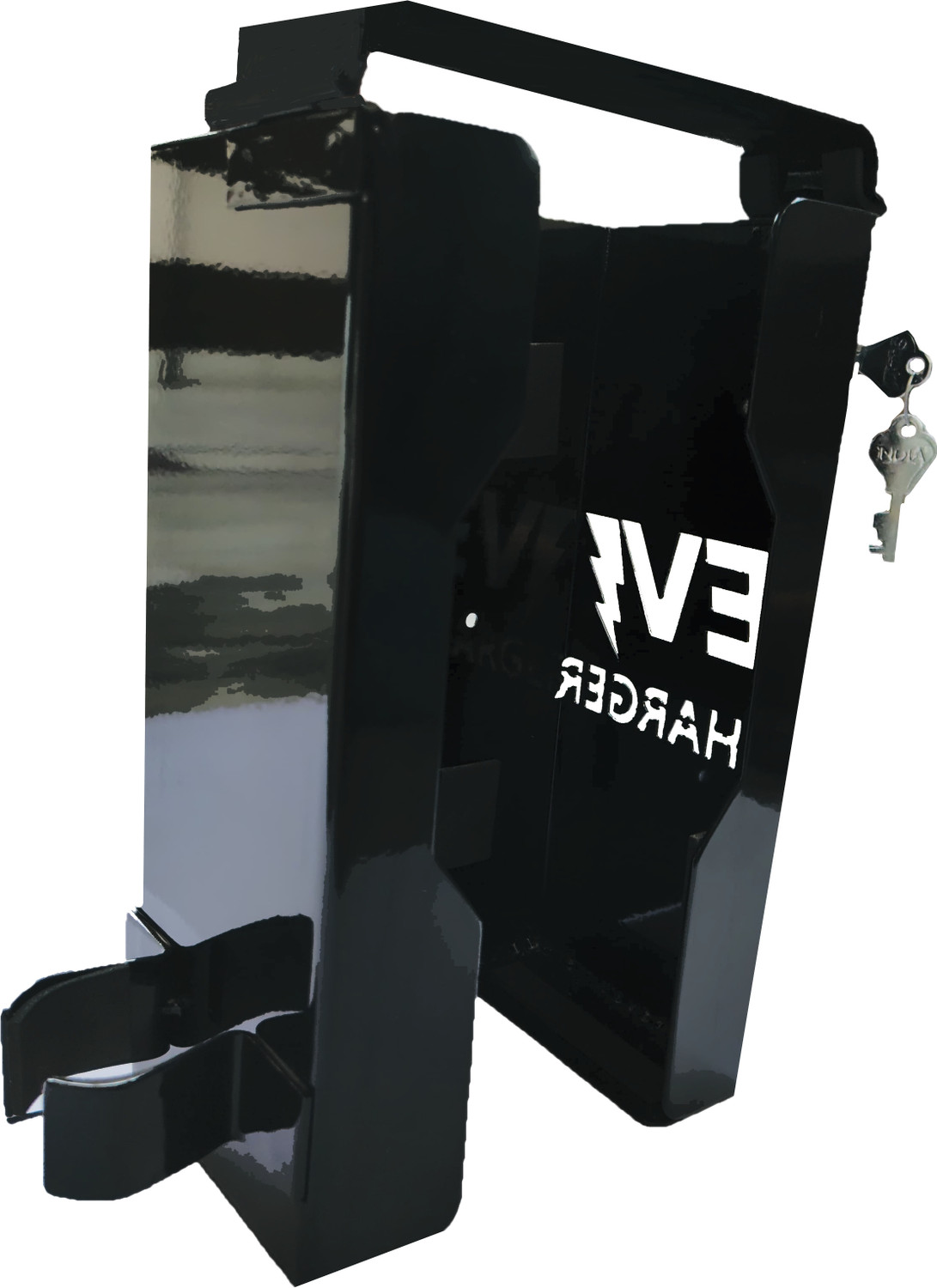 Image of MechTech ATHER 450 X Charger Holder / Wall mounted / Key lock protection / Metal make Combo