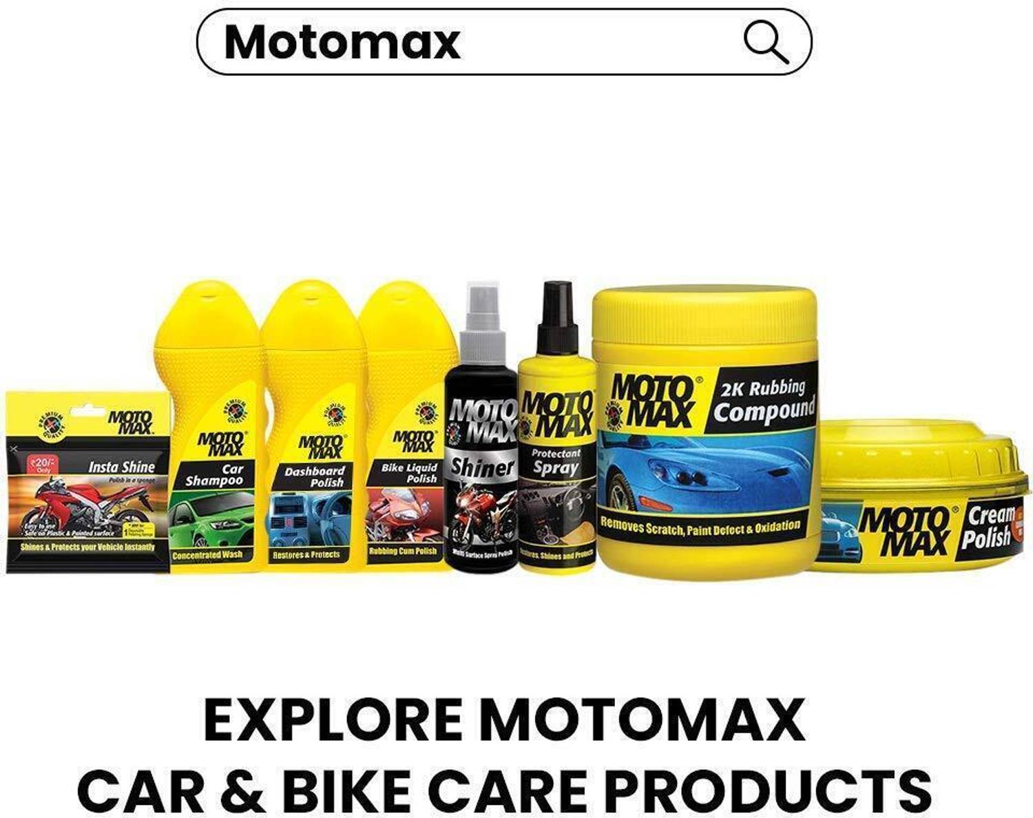 Motomax Liquid Car Polish for Exterior - Image 5