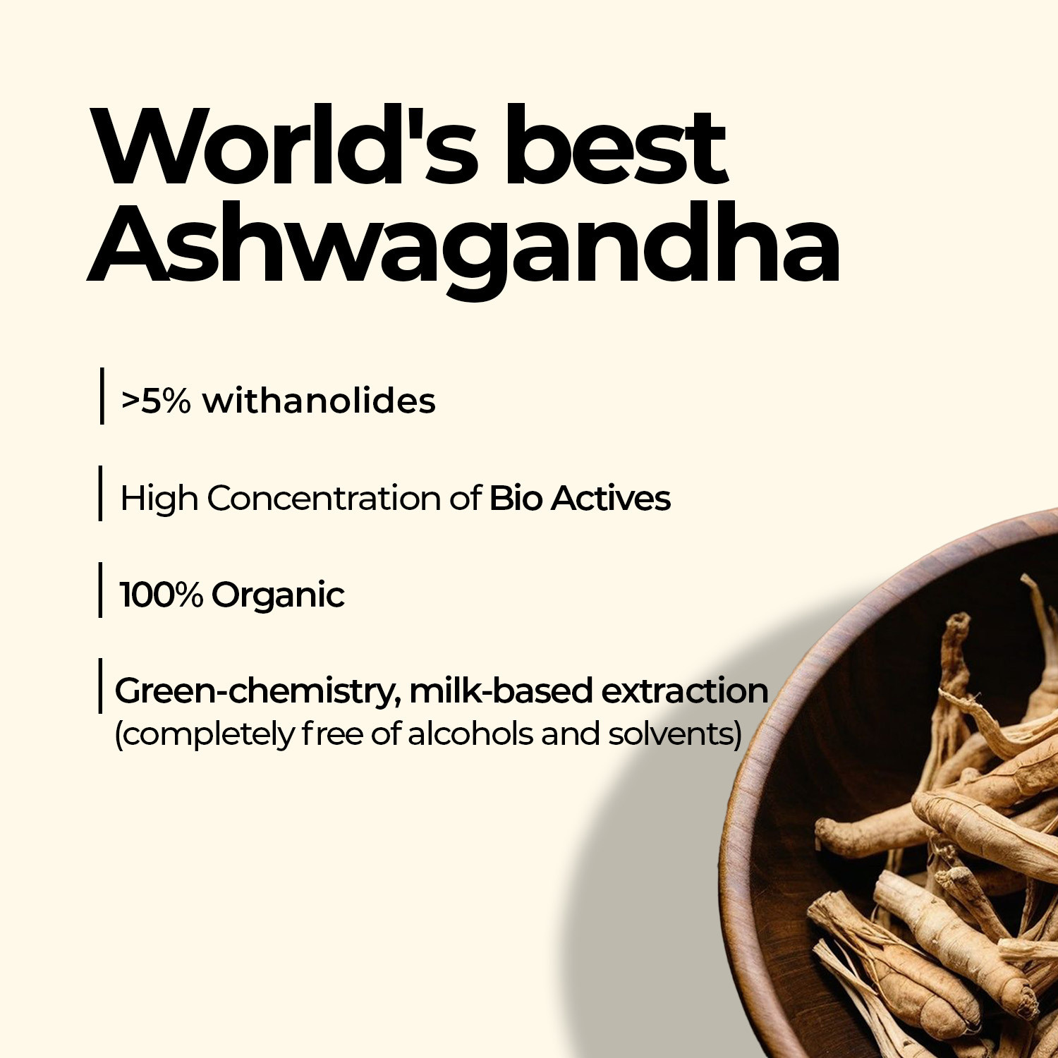 Image of ZANDU Ashwagandha 66 | Clinically Proven 100% Root Extract for Maximum Potency